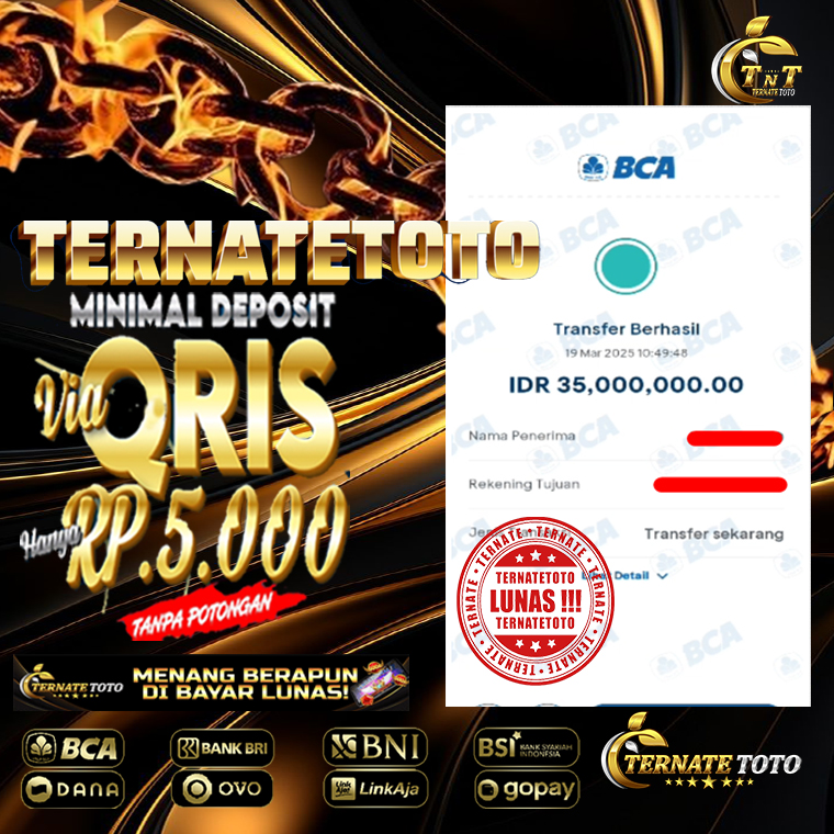 TERNATETOTO - JACKPOT SLOT WILD WILDEBEEST WINS Rp. 35,000,000,-